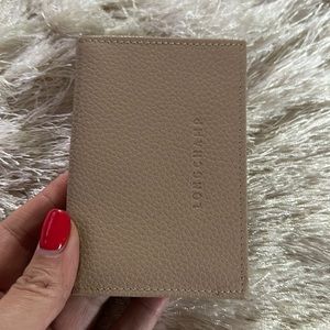 Beautiful longchamp card wallet